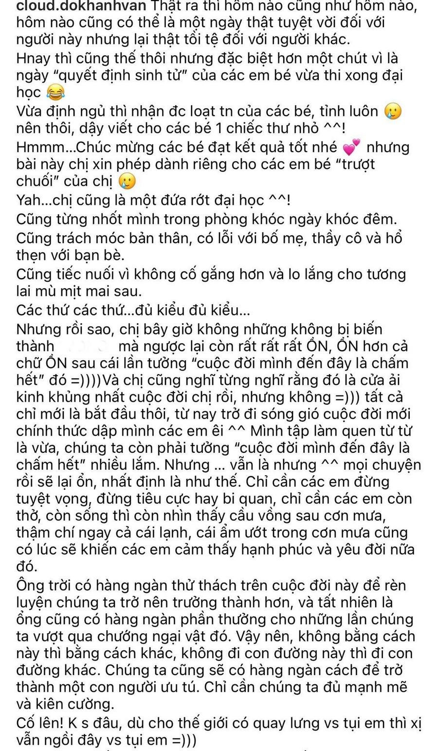 Toàn bộ bài đăng của diễn viên Khánh Vân. Toàn bộ bài đăng của diễn viên Khánh Vân.