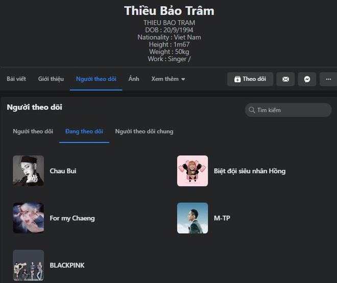 Trước đó, nữ ca sĩ sinh năm 1994 vẫn theo dõi Sơn Tùng. Trước đó, nữ ca sĩ sinh năm 1994 vẫn theo dõi Sơn Tùng.