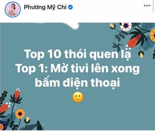 Phương Mỹ Chi bày tỏ hành động không của riêng ai.