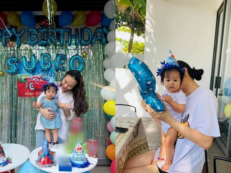 Cô bé Suchin lần đầu tiên được mừng sinh nhật anh hai.