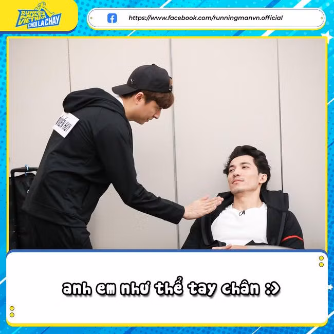 Ngô Kiến Huy và Liên Bỉnh Phát có hai biểu cảm trái ngược.