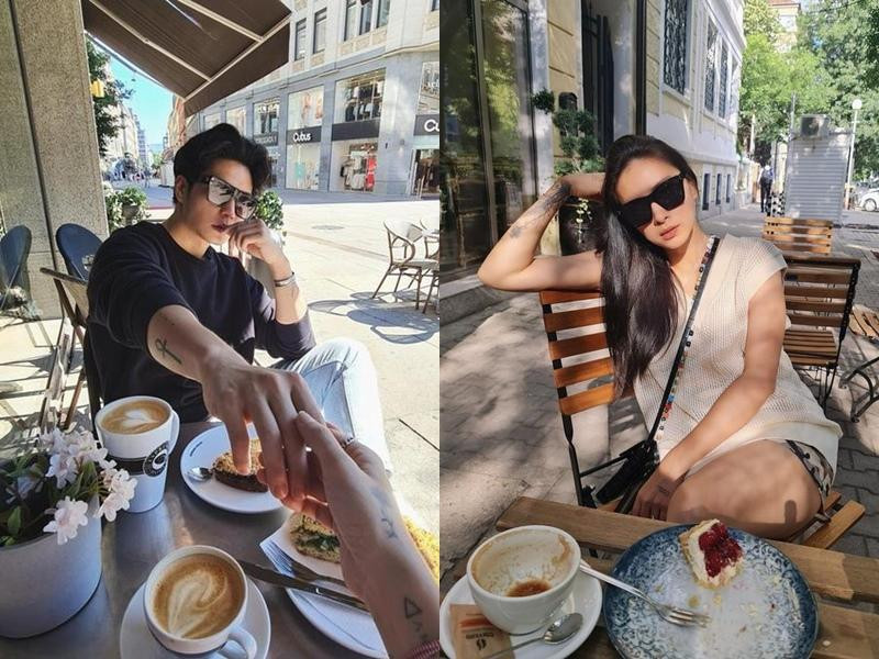 Những hình ảnh không hẹn mà cùng chung địa điểm của cặp đôi khi ở Na Uy. Những hình ảnh không hẹn mà cùng chung địa điểm của cặp đôi khi ở Na Uy.