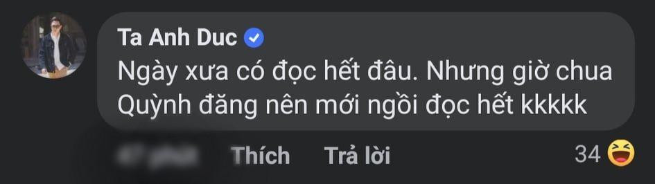 Diễn viên Anh Đức trêu chọc đồng nghiệp.