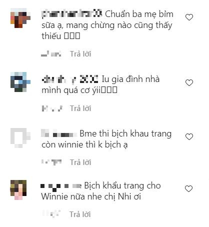 Netizen nhắc cặp sao đeo khẩu trang cho con gái. Netizen nhắc cặp sao đeo khẩu trang cho con gái.
