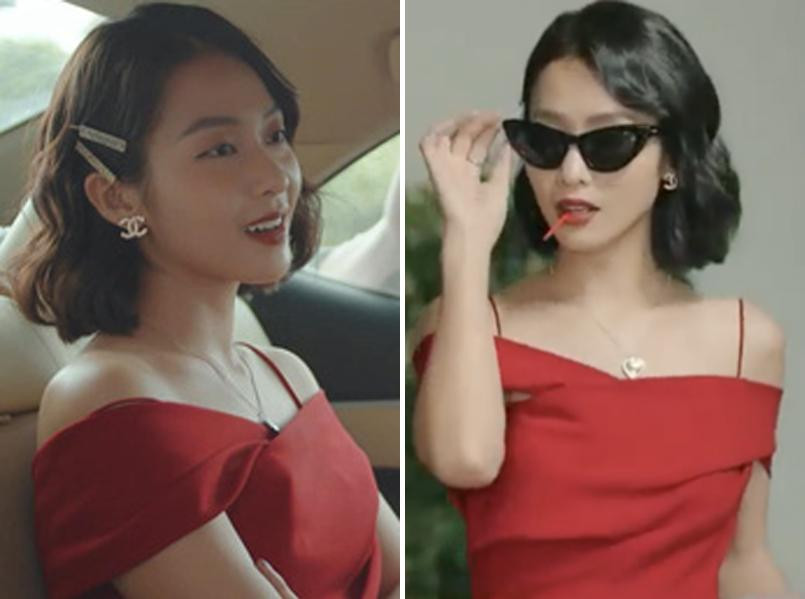 Các phụ kiện như khuyên tai, dây chuyền, đặc biệt là kẹp tóc hàng hiệu không thể thiếu trong các outfit của nhân vật Tuệ Nhi. Các phụ kiện như khuyên tai, dây chuyền, đặc biệt là kẹp tóc hàng hiệu không thể thiếu trong các outfit của nhân vật Tuệ Nhi.