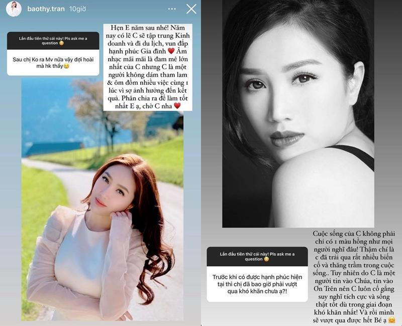 Ngoài chia sẻ chuyện cá nhân, cô còn đưa ra lời khuyên cho nhiều bạn trẻ. Ngoài chia sẻ chuyện cá nhân, cô còn đưa ra lời khuyên cho nhiều bạn trẻ.