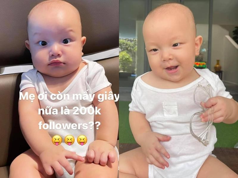 Nhóc tì 8 tháng tuổi thường xuyên bị mẹ &quot;dìm hàng&quot;.