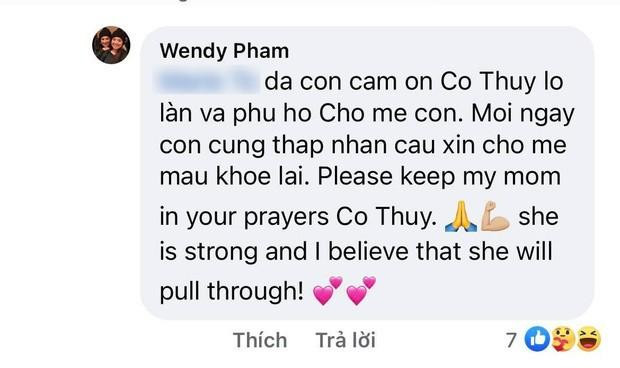 Con gái Phi Nhung cầu nguyện cho mẹ mỗi ngày. Con gái Phi Nhung cầu nguyện cho mẹ mỗi ngày.