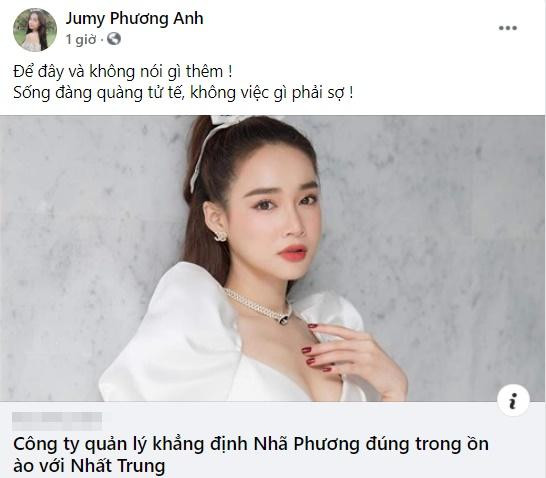 Em gái Nhã Phương lên tiếng bảo vệ chị mình.