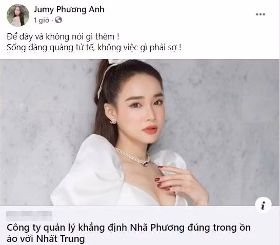 Em gái Nhã Phương lên tiếng bảo vệ chị mình. Em gái Nhã Phương lên tiếng bảo vệ chị mình.
