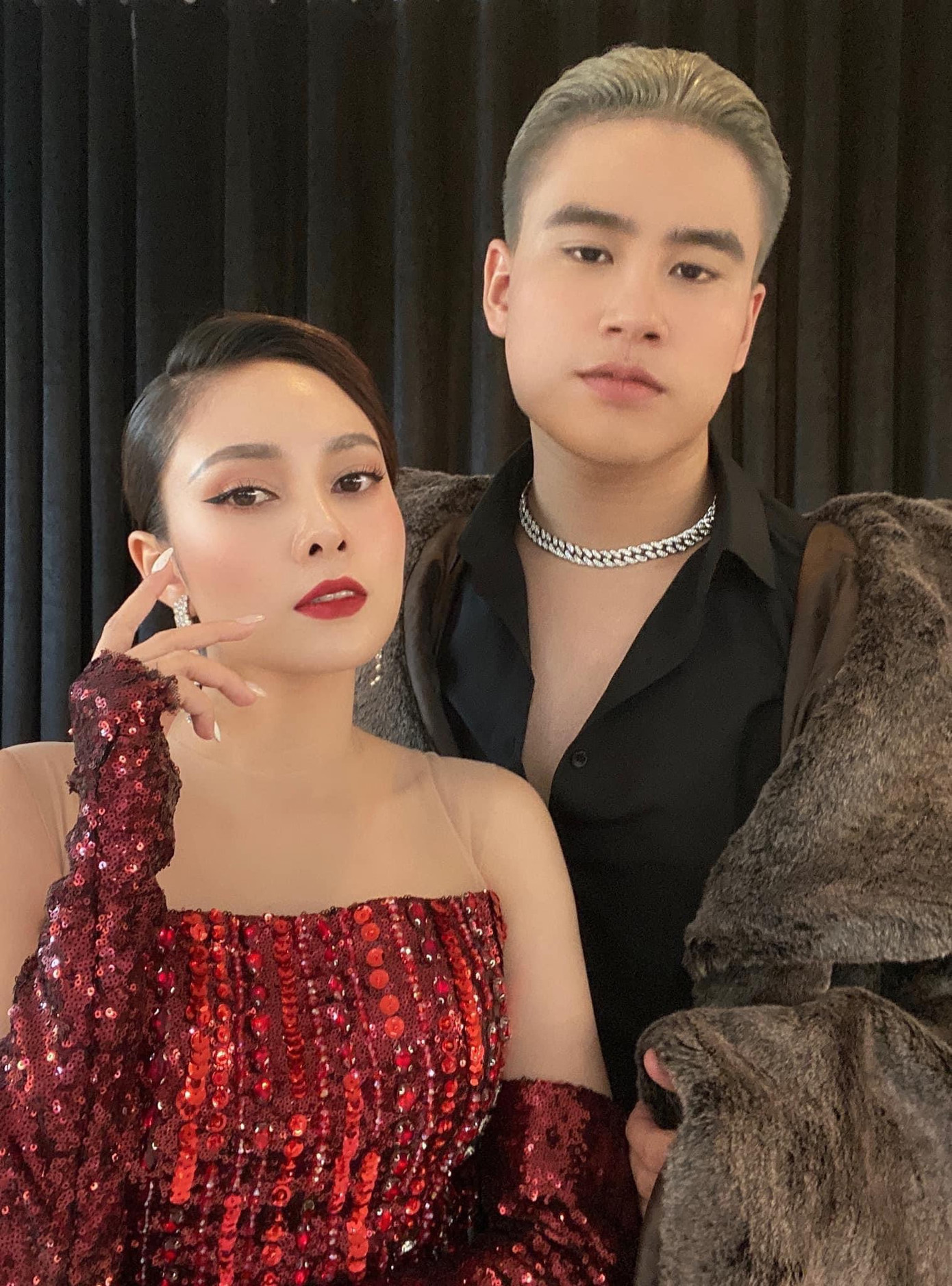 Lưu Hiền Trinh và G.Ducky. Lưu Hiền Trinh và G.Ducky.