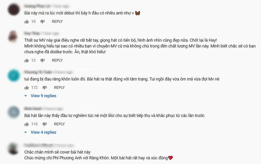 Nhiều lời khen dành cho Phí Phương Anh. Nhiều lời khen dành cho Phí Phương Anh.