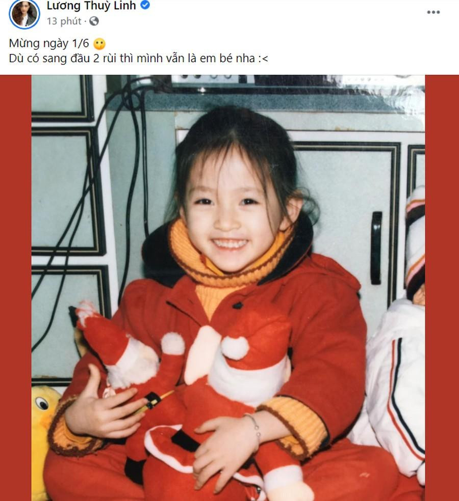 Hoa hậu Lương Thùy Linh tự nhận mình mãi là em bé dù đã "sang đầu 2". Hoa hậu Lương Thùy Linh tự nhận mình mãi là em bé dù đã "sang đầu 2".