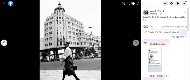 Bức ảnh được đăng từ 3 tháng trước đang trở thành tâm điểm chú ý của Thu Hà. Bức ảnh được đăng từ 3 tháng trước đang trở thành tâm điểm chú ý của Thu Hà.