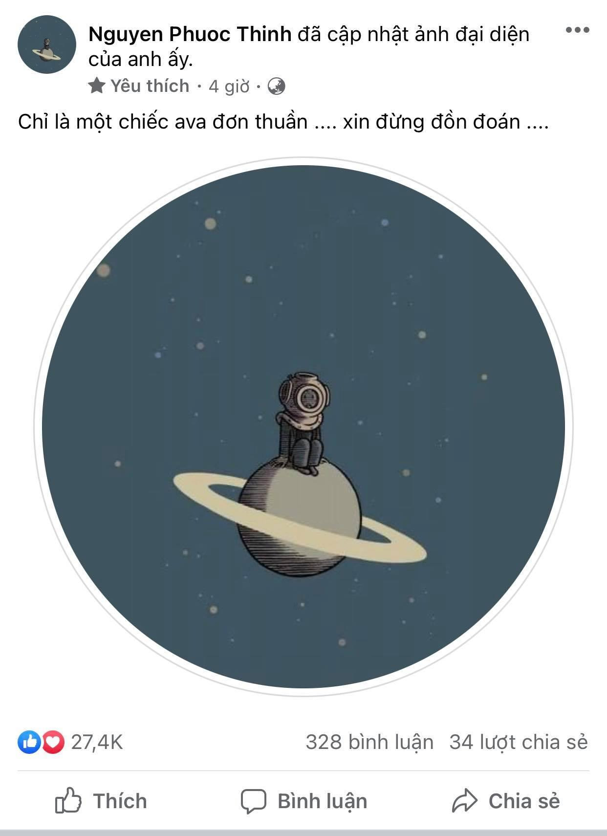 Avatar mới của giọng ca Xa Em.