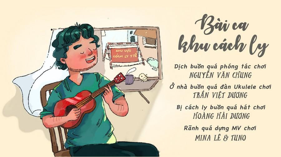 Nhac sĩ ra mắt bài hát mới, cổ vũ tinh thần người dân trong khu cách ly. Nhac sĩ ra mắt bài hát mới, cổ vũ tinh thần người dân trong khu cách ly.