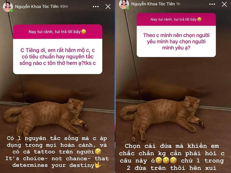 Tóc Tiên luôn hướng mọi người đến suy nghĩ tích cực. Tóc Tiên luôn hướng mọi người đến suy nghĩ tích cực.