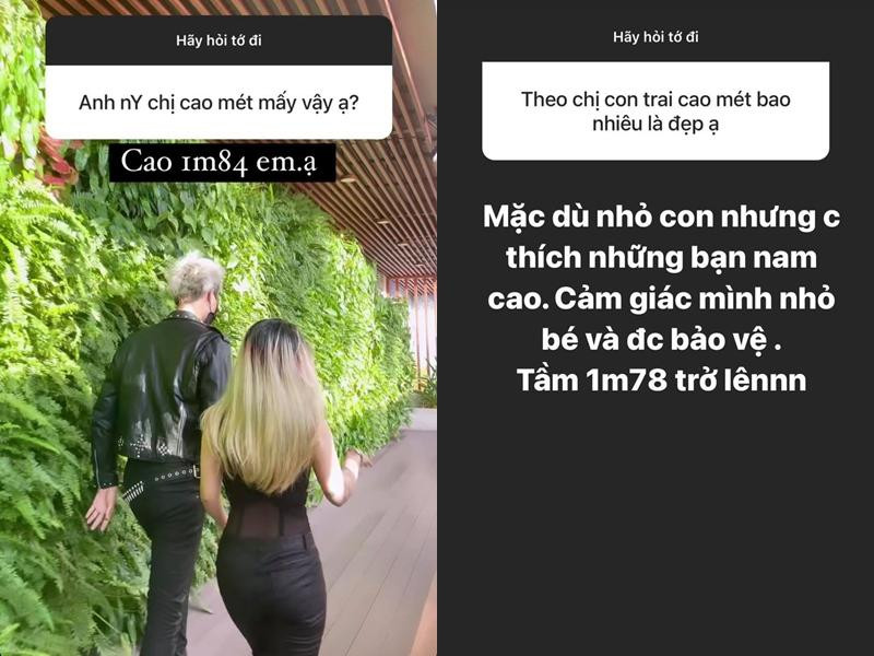 Nữ ca sĩ đang rất hạnh phúc trong mối quan hệ mới. Nữ ca sĩ đang rất hạnh phúc trong mối quan hệ mới.