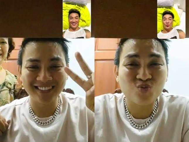 Nam ca sĩ trong lần gọi điện thoại gần đây với giọng ca Say Tình.