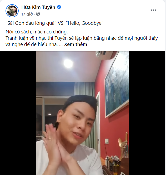 Nam ca sĩ "nói có sách, mách có chứng", thể hiện ca khúc "Sài Gòn Đau Lòng Quá" hoàn toàn là bản thân tự sáng tác. Nam ca sĩ "nói có sách, mách có chứng", thể hiện ca khúc "Sài Gòn Đau Lòng Quá" hoàn toàn là bản thân tự sáng tác.