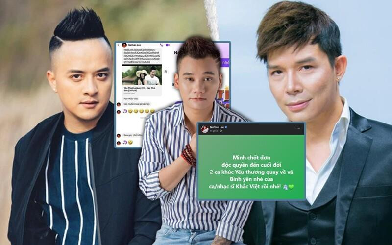 Chủ nhân ca khúc Yêu Lại Từ Đầu cũng được Nathan Lee ngỏ ý mua lại bài hit.