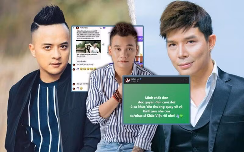Chủ nhân ca khúc Yêu Lại Từ Đầu cũng được Nathan Lee ngỏ ý mua lại bài hit.
