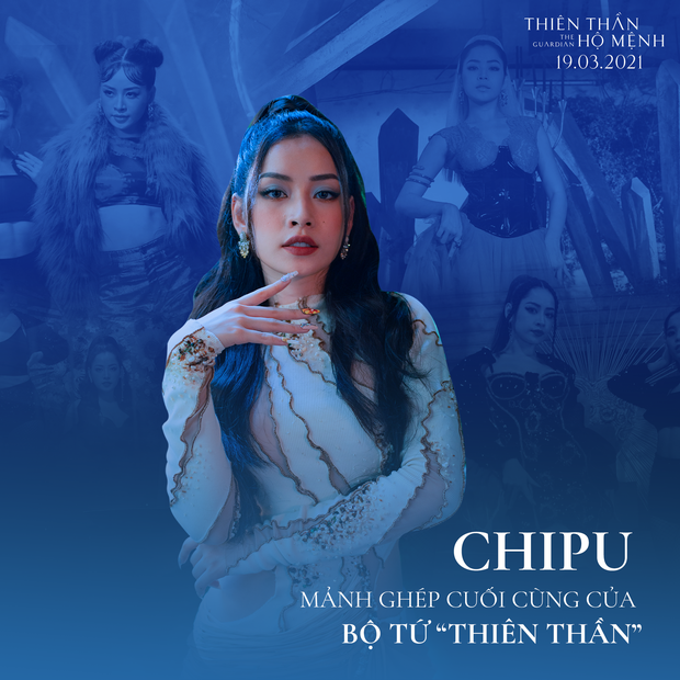 Chi Pu trước đó được mong chờ là mảnh ghép thứ tư của "Thiên Thần Hộ Mệnh".