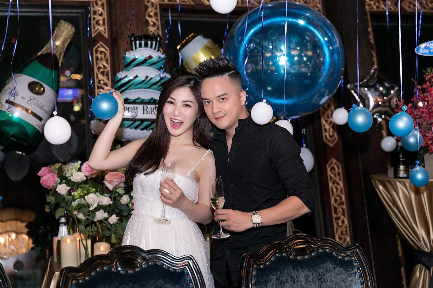 Đây là tiệc sinh nhật tổ chức từ 3 năm trước của giọng ca Duyên Mình Lỡ.