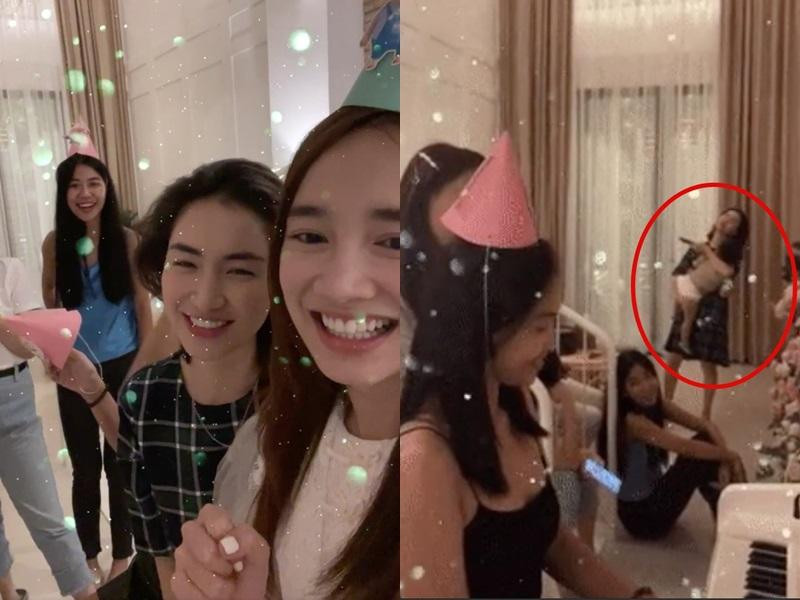 Hòa Minzy vừa bế con vừa hát Trót Yêu.