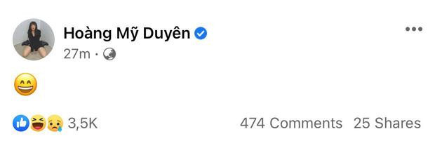 Du Uyên để icon mặt cười sau khi Đạt G gửi lời xin lỗi. Du Uyên để icon mặt cười sau khi Đạt G gửi lời xin lỗi.