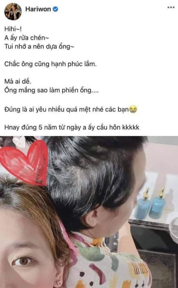 Cặp sao thường xuyên khoe những khoảnh khắc hạnh phúc giản dị tại nhà.