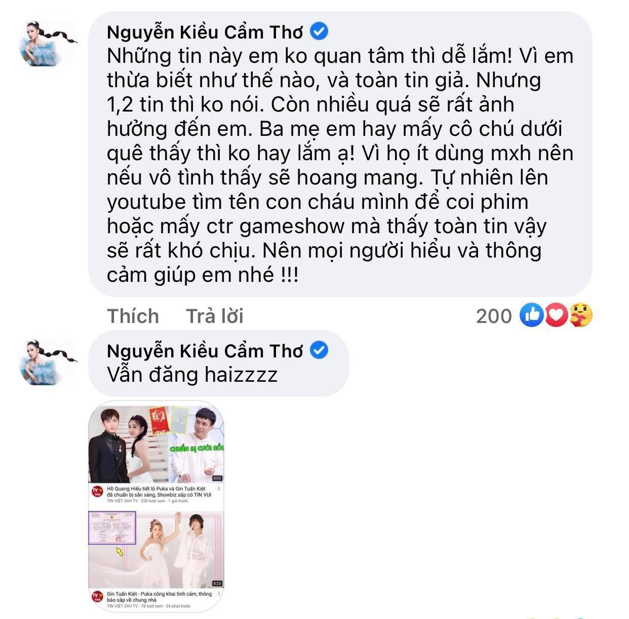 Puka bức xúc khi tên tuổi của mình bị ảnh hưởng bởi những thông tin sai lệch. Puka bức xúc khi tên tuổi của mình bị ảnh hưởng bởi những thông tin sai lệch.