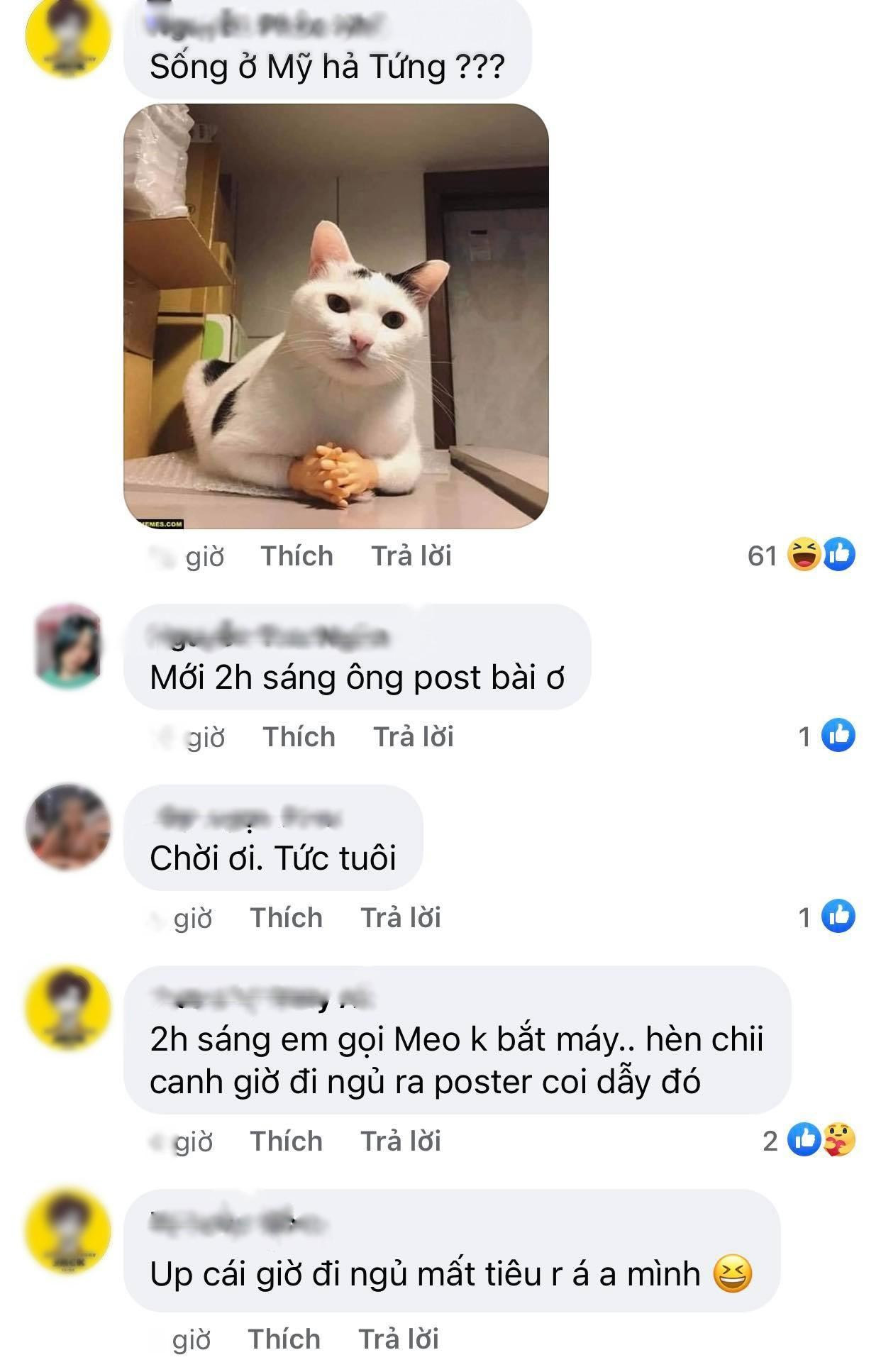 Netizen cũng &quot;cạn lời&quot; vì giờ giấc đăng bài của thần tượng.
