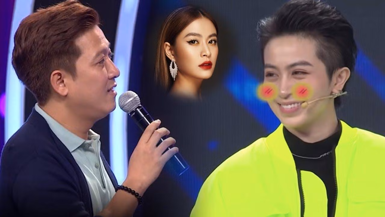 Mỗi lần gặp Gil Lê, Trường Giang đều trêu chọc ca sĩ với Hoàng Thùy Linh.
