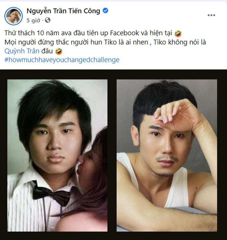 Diễn viên Tiko Tiến Công lấy ảnh những ngày còn hoạt động sôi nổi ở nhóm hài BB&BG so với hiện tại. Diễn viên Tiko Tiến Công lấy ảnh những ngày còn hoạt động sôi nổi ở nhóm hài BB&BG so với hiện tại.