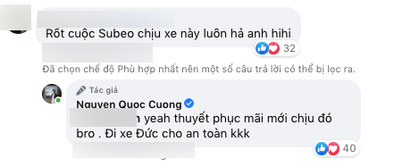 Cường Đôla phải thuyết phục con trai mới chịu cho bố mua xe.