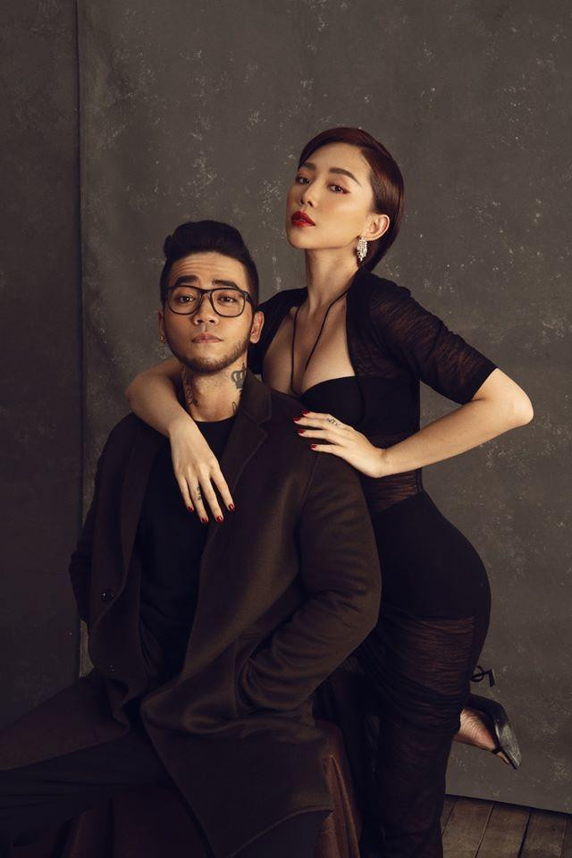 Anh đặc biệt thân thiết với nữ ca sĩ Tóc Tiên.