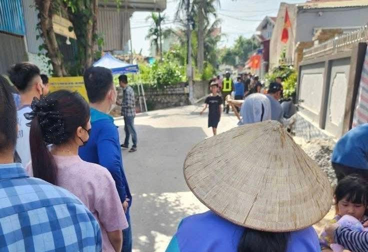 Lực lượng chức năng tổ chức khống chế, bắt giữ Vũ Văn Cường.