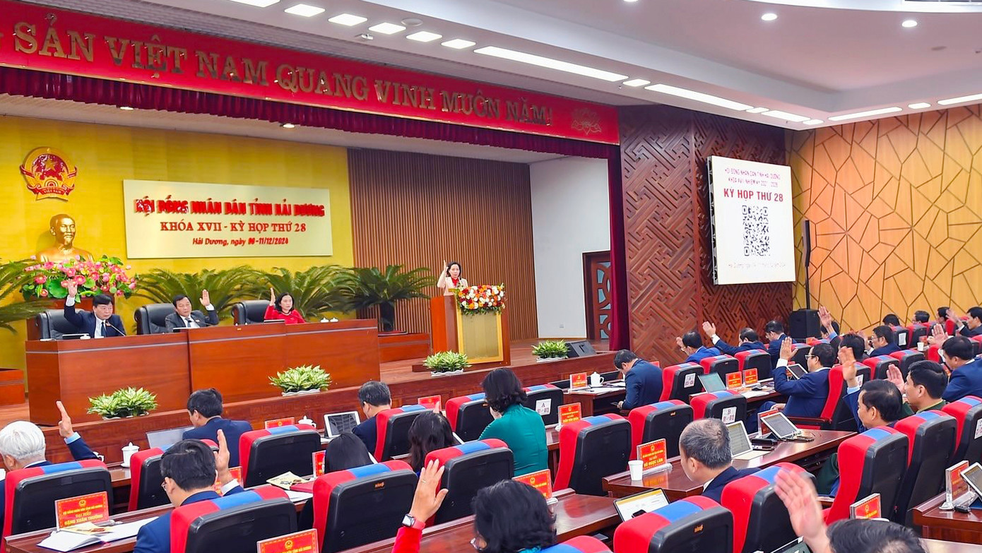 Kỳ họp thứ 29 HĐND tỉnh Hải Dương khóa XVII sẽ xem xét chế độ hỗ trợ cán bộ, công chức nghỉ hưu trước tuổi, nghỉ thôi việc để sắp xếp, tinh gọn bộ máy. Kỳ họp thứ 29 HĐND tỉnh Hải Dương khóa XVII sẽ xem xét chế độ hỗ trợ cán bộ, công chức nghỉ hưu trước tuổi, nghỉ thôi việc để sắp xếp, tinh gọn bộ máy.