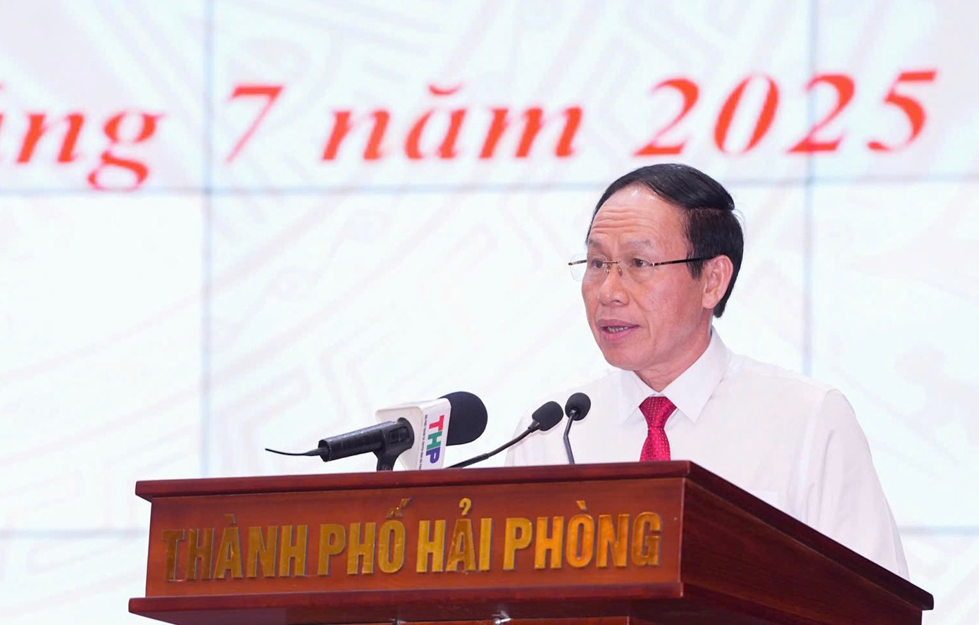 Ông Lê Tiến Châu - Bí thư Thành ủy Hải Phòng.