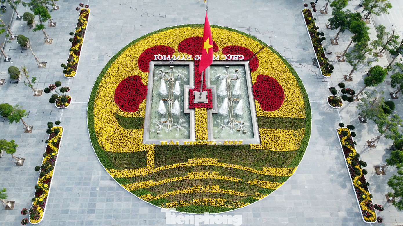 Hình ảnh hoa cảnh trang trí tại cột cờ theo biểu tượng thành phố Hải Phòng. Hình ảnh hoa cảnh trang trí tại cột cờ theo biểu tượng thành phố Hải Phòng.