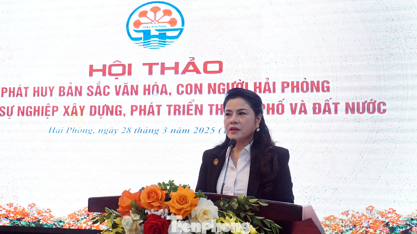 Bà Trần Thị Hoàng Mai - Giám đốc Sở Văn hóa Thể thao và Du lịch Hải Phòng. Bà Trần Thị Hoàng Mai - Giám đốc Sở Văn hóa Thể thao và Du lịch Hải Phòng.