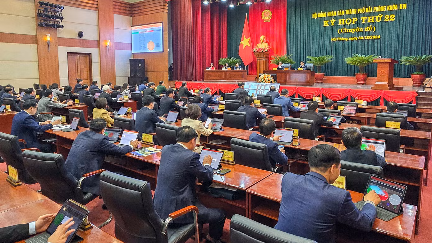 Kỳ họp thứ 23 HĐND TP Hải Phòng khóa XVI sẽ diễn ra chiều 20/2 xem xét nhiều nội dung quan trọng, cấp thiết.