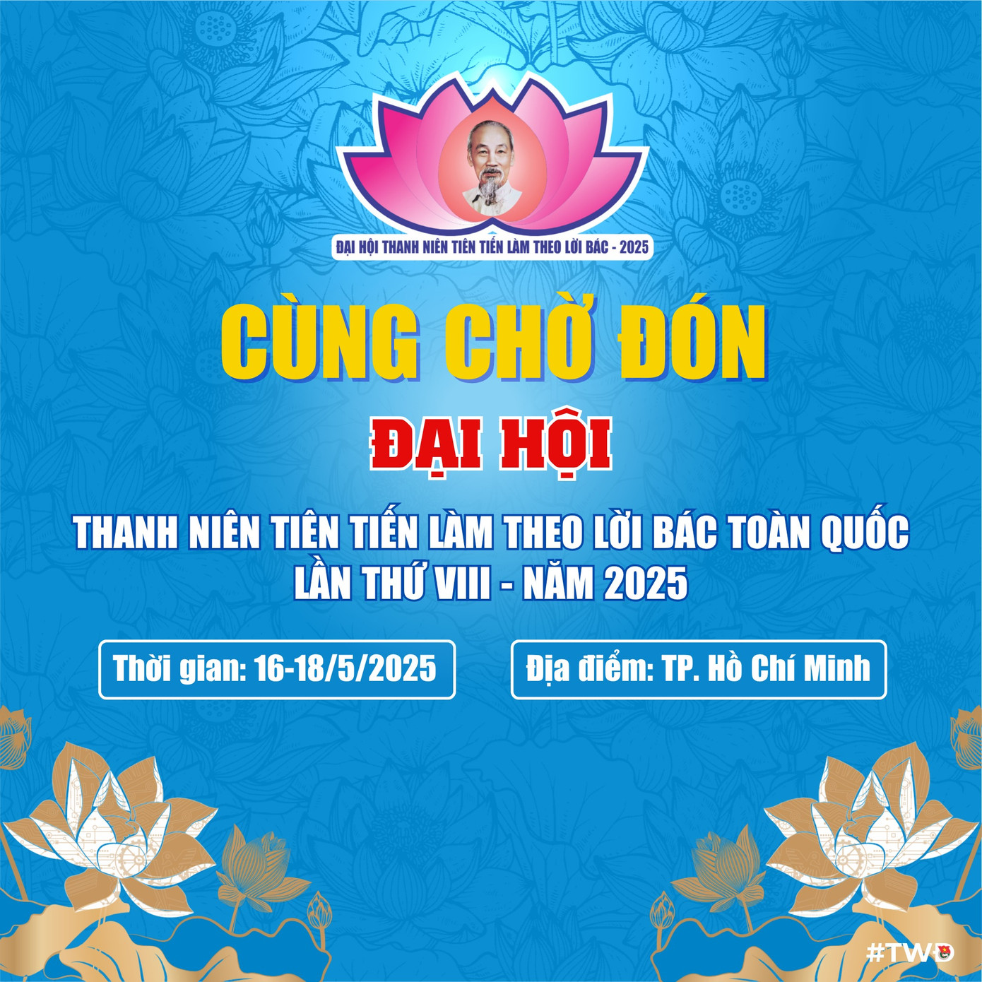 Năm 2025, ngọn đuốc nhiệt huyết ấy sẽ tiếp tục bùng cháy với Đại hội Thanh niên tiên tiến làm theo lời Bác toàn quốc lần thứ VIII. Cùng chờ đón những dấu ấn mới, những câu chuyện truyền cảm hứng và những gương mặt trẻ tiêu biểu sẽ tiếp tục tỏa sáng! Năm 2025, ngọn đuốc nhiệt huyết ấy sẽ tiếp tục bùng cháy với Đại hội Thanh niên tiên tiến làm theo lời Bác toàn quốc lần thứ VIII. Cùng chờ đón những dấu ấn mới, những câu chuyện truyền cảm hứng và những gương mặt trẻ tiêu biểu sẽ tiếp tục tỏa sáng!