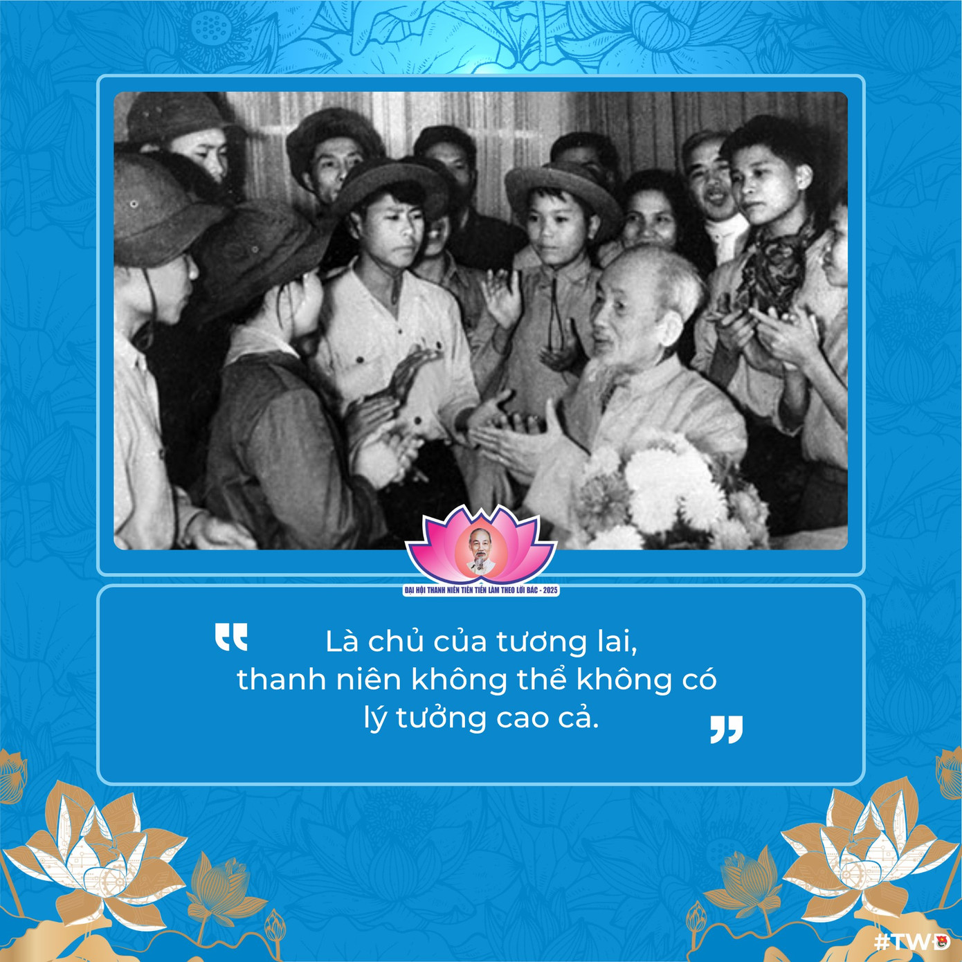 Năm 2025, ngọn đuốc nhiệt huyết ấy sẽ tiếp tục bùng cháy với Đại hội Thanh niên tiên tiến làm theo lời Bác toàn quốc lần thứ VIII. Cùng chờ đón những dấu ấn mới, những câu chuyện truyền cảm hứng và những gương mặt trẻ tiêu biểu sẽ tiếp tục tỏa sáng! Năm 2025, ngọn đuốc nhiệt huyết ấy sẽ tiếp tục bùng cháy với Đại hội Thanh niên tiên tiến làm theo lời Bác toàn quốc lần thứ VIII. Cùng chờ đón những dấu ấn mới, những câu chuyện truyền cảm hứng và những gương mặt trẻ tiêu biểu sẽ tiếp tục tỏa sáng!