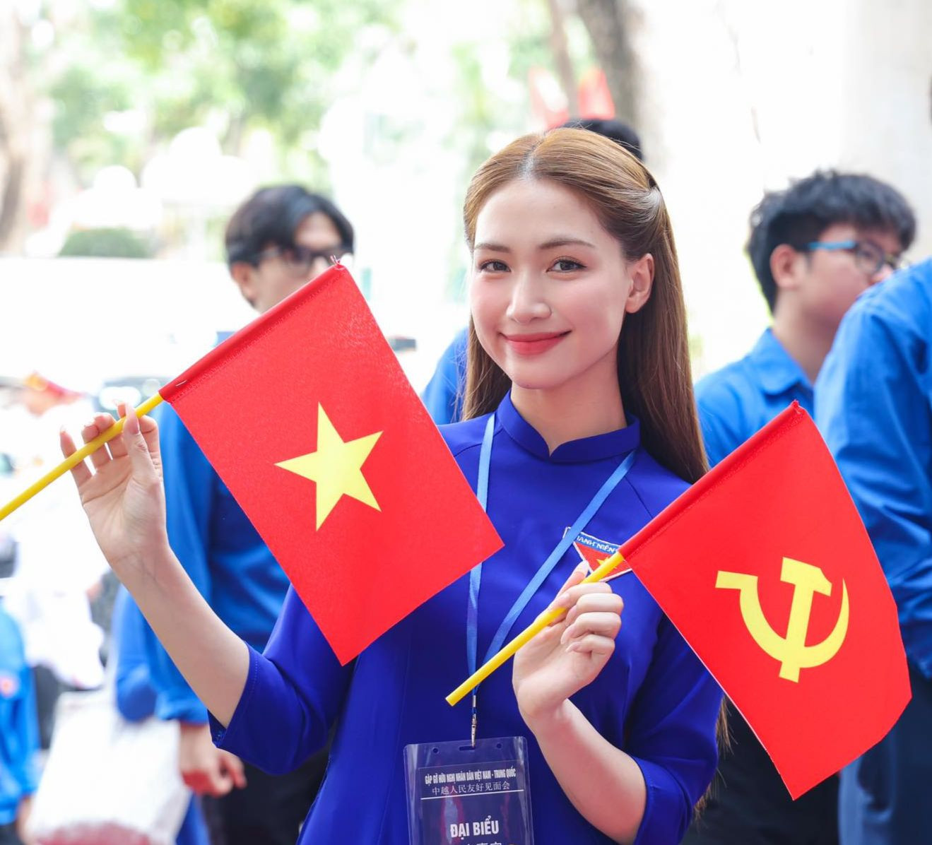 Đại biểu Nguyễn Thị Hòa (Hòa Minzy) - Ảnh: FBNV Đại biểu Nguyễn Thị Hòa (Hòa Minzy) - Ảnh: FBNV