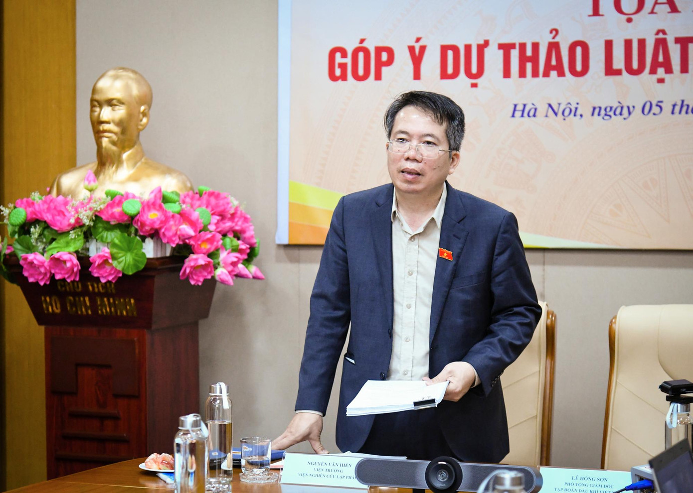 TS. Nguyễn Văn Hiển, Viện trưởng Viện Nghiên cứu lập pháp TS. Nguyễn Văn Hiển, Viện trưởng Viện Nghiên cứu lập pháp