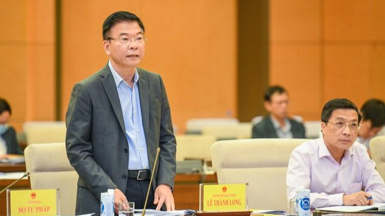 Bộ trưởng Tư pháp Lê Thành Long