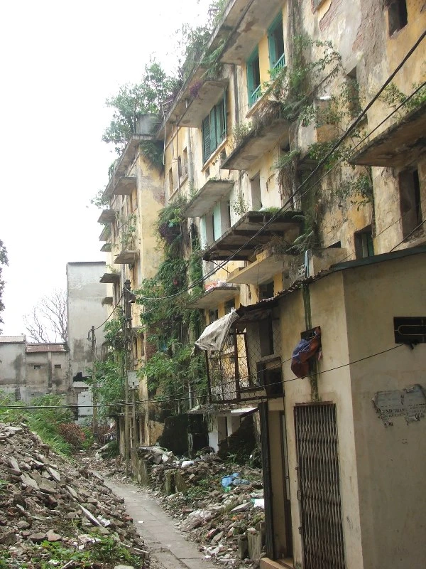 Hiện trạng Nhà A1, A2