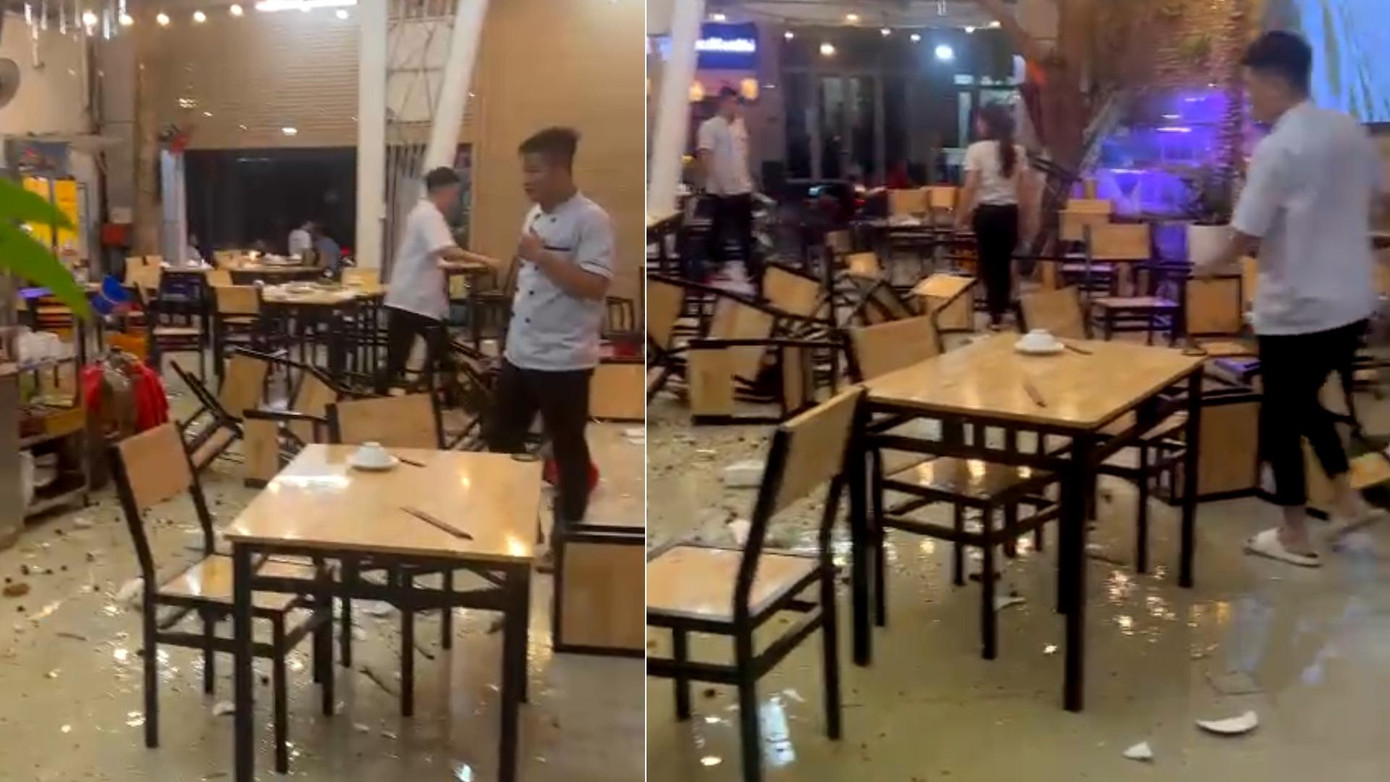 Hiện trường vụ việc. Ảnh: Người dân cung cấp Hiện trường vụ việc. Ảnh: Người dân cung cấp